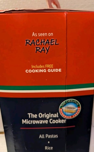 FASTA PASTA MICROWAVE COOKER & STRAINER SEEN ON RACHEL RAY Perfect Pasta New! - Picture 4 of 4