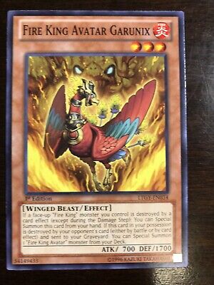 Fire King Avatar Garunix LTGY-EN034 Yugioh Card