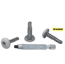 500 3/4'' White self tapping cargo trailer sheet metal screws