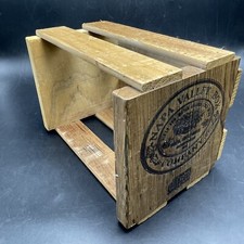 Napa Valley Box Company Wood Crate 20 CD Storage Crafters Game Organizer
