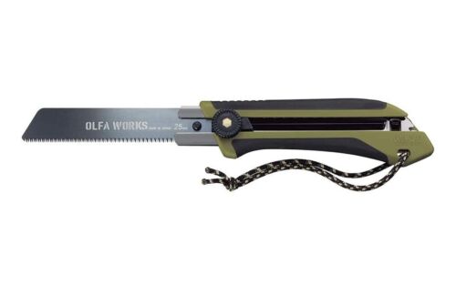 OLFA WORKS FIELD SAW HAND SAW (OLIVE DRAB) OW-FS1-OD - Picture 2 of 5