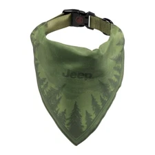Jeep Backroads Forest Bandana Dog Collar