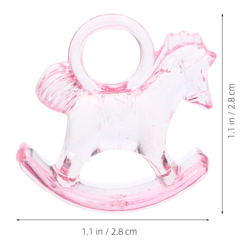 Preciosa estatua de animal pequeño decoraciones de baby shower 48 piezas - Imagen 4 de 12