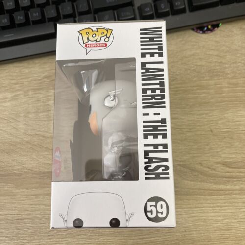 Funko Pop! DC Heroes Lanterna Bianca: The Flash #59 GITD Giocattoli Fugitivi Esclusivi - Foto 3 di 9