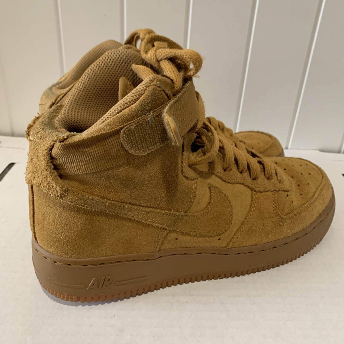 nike suede air force 1 high top