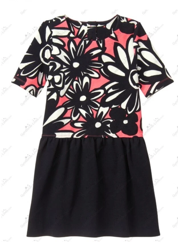 Gymboree Girls sz 6 Kitty in Pink Daisy Top Dress NWT