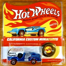 Hot Wheels 30th Anniversary Redline Mutt Mobile Blue California Custom 1998