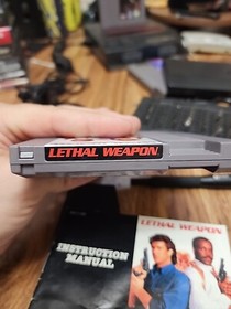 Lethal Weapon (Nintendo, 1993) NES With Manual & Sleeve Authentic TESTED