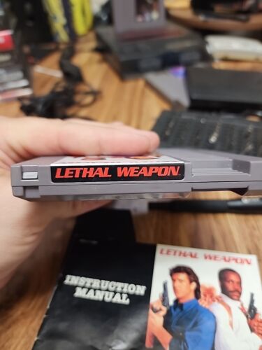 Lethal Weapon (Nintendo, 1993) NES With Manual & Sleeve Authentic TESTED - Picture 2 of 11