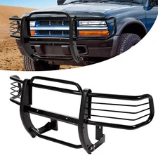 Brush Grille Guard Bumper Black Fits For 1998-2004 S10 Blazer Sonoma Jimmy Envoy