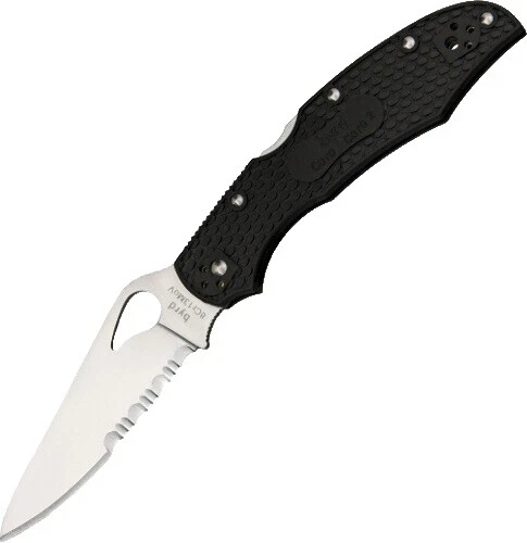 Lockback Serrated Plastic Handle Collectible Folding Knives
