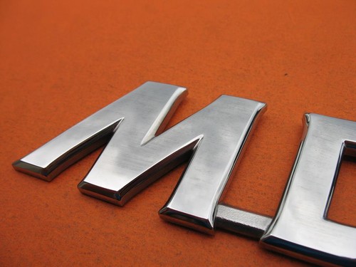 00 01 02 03 04 05 06 ACURA MDX REAR GATE LID EMBLEM LOGO BADGE SIGN SYMBOL #15 - Bild 2 von 4