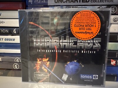 WARHEADS Interplanetary Ballistic Warfare PC Windows 95 CD-ROM *NEW Sealed!