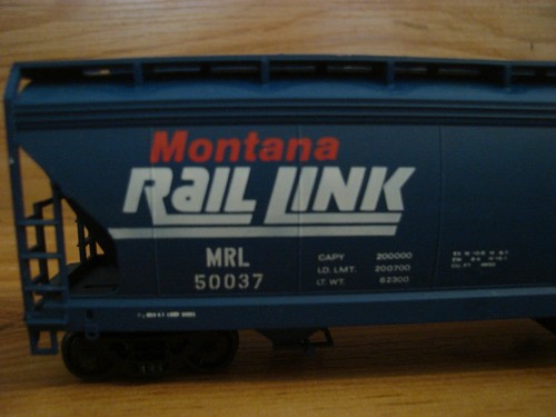 Montana Rail Link 3 Bay Hooper MRL 50037 - Picture 2 of 9