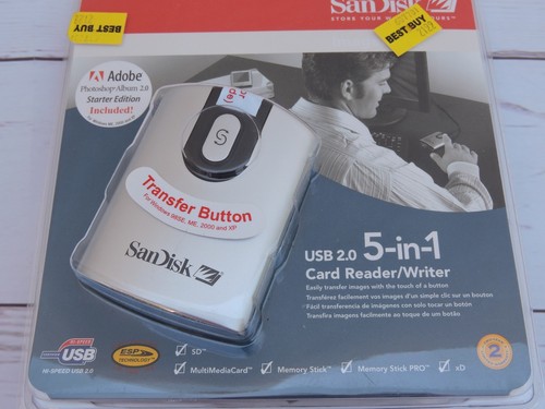 New SanDisk ImageMate USB 2.0 5-in-1 Card Reader/Writer SDDR-99-A15 - Picture 5 of 5