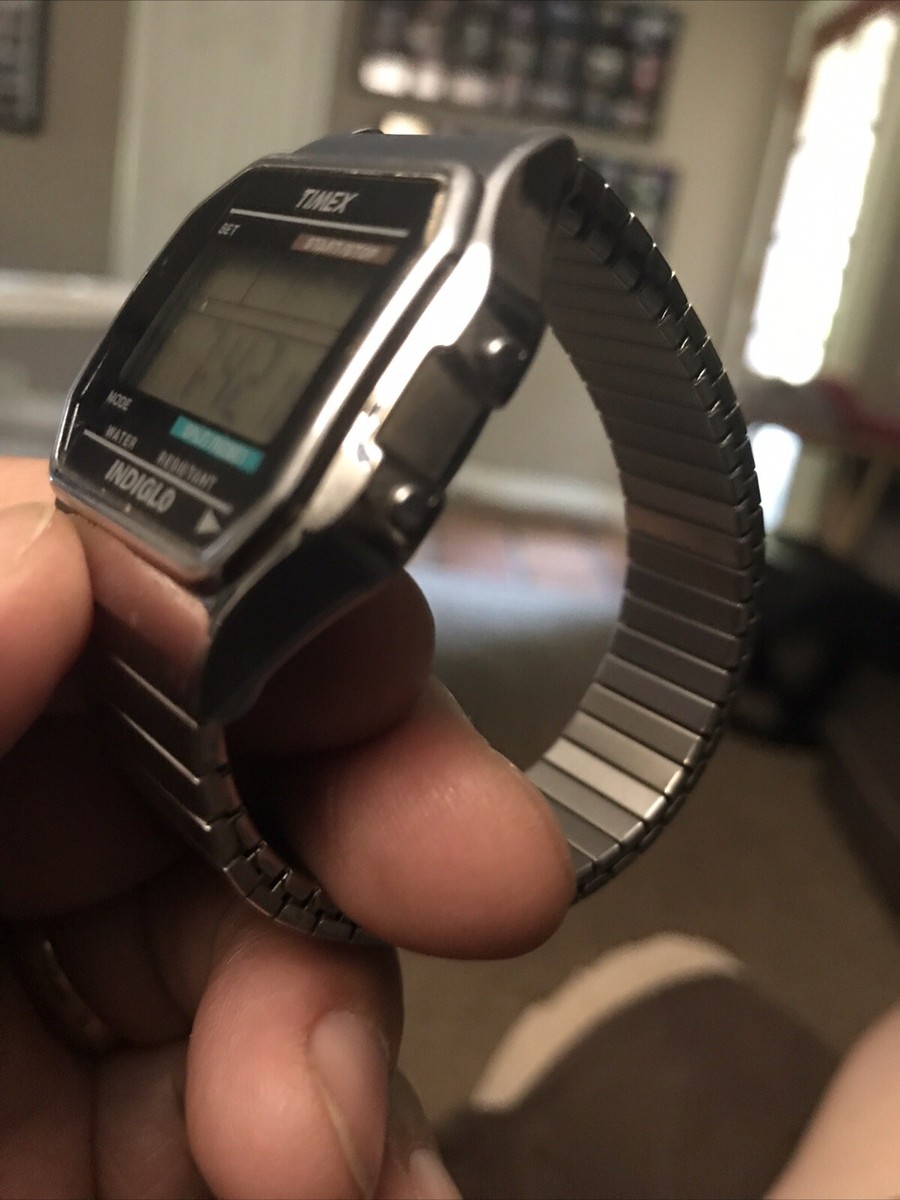 TIMEX クラシックデジタル T78587 シルバー Timex T78587 T785879j Vtg