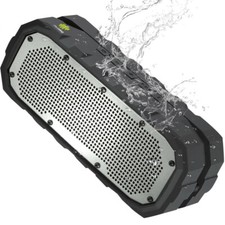 Bluetooth Speaker Water-Resistant Powerful Sound  USB Charging Li-ion PowerBank
