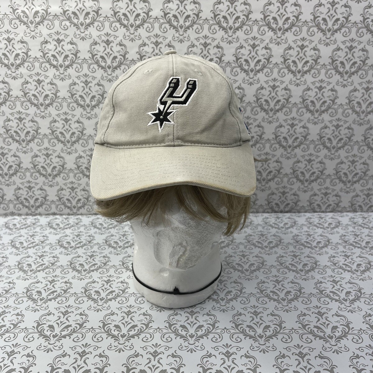 Nike Sports NBA San Antonio Spurs Athletic Gray Hat Cap Men's One