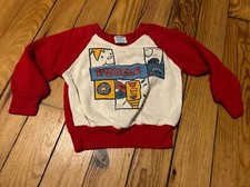 VTG 80’s JC Penny Toddle Time Puzzle Train Shirt Size 3 Fits Like 18/24 Months