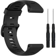 Wearable4U Replacement Watch Band 22 mm for Garmin Forerunner 945 Black