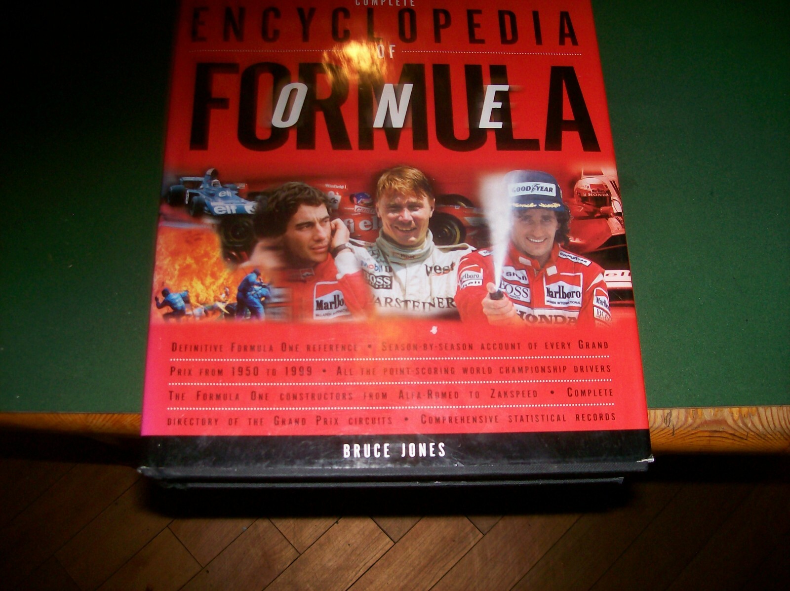 Complete Encyclopedia of Formula One by Bruce Jones (Hardback, 2000)