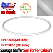 Silicone Sausage Stuffer Seal For Cabela's 20 30 Pound Sausage Stuffer White US