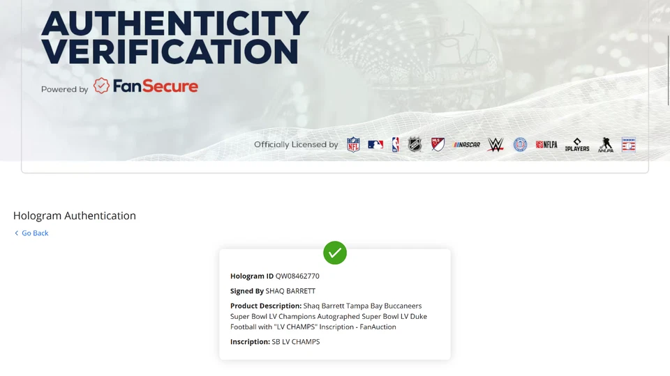 🏈Shaquil Barrett Firmado Buccaneers Super Bowl LV Duke Fútbol con Inscripción Foto 2 de 4