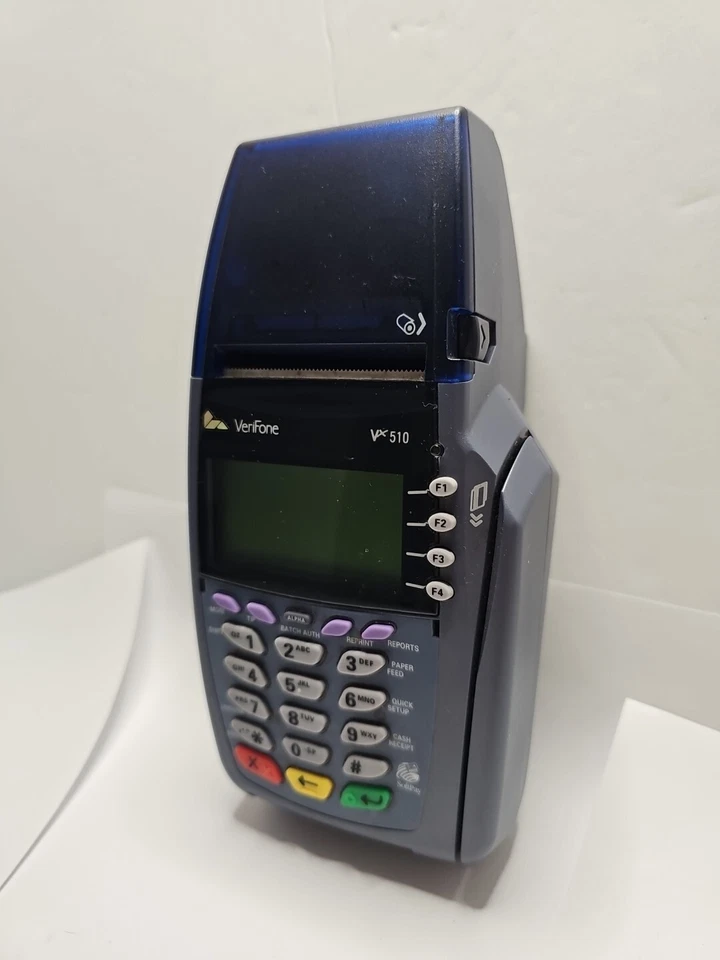 Verifone VX510 Credit Card Terminal Omni 5100 FOR PARTS NOT WORKING NO POWER SUP - Image 2 of 4