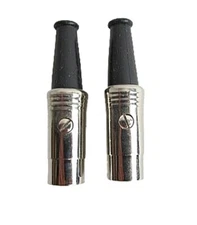 Switchcraft 09BL4M MiniPlug 4 Pin DIN Connector, Set of 2 - NOS, Free Ship