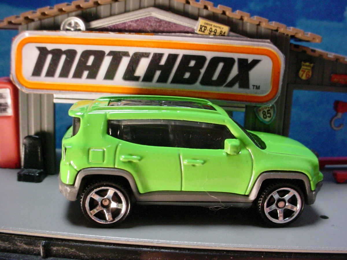 Matchbox 2019 JEEP RENEGADE #1☆hyper green trailhawkmetal ☆2020