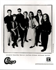 BR62 1990 Rare Orig Photo AMERICAN ROCK BAND CHICAGO Bill Champlin Robert Lamm