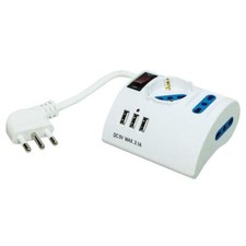 LIFE 38.1030422U Multipresa tavolo Spina 16A  +2 10/16A bipasso +1 SCHUKO +3 USB