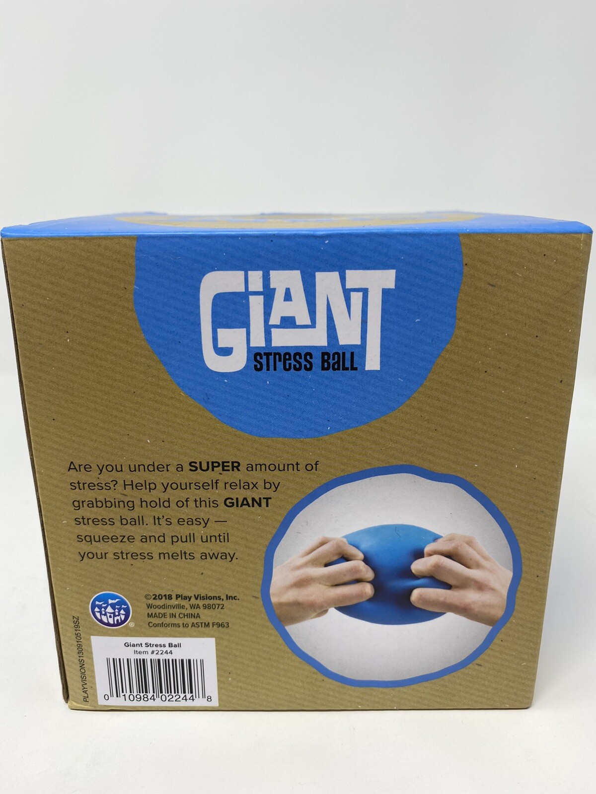 play visions giant stress ball