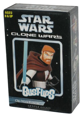 Star Wars Clone Wars Animated Bust-Ups Obi-Wan Kenobi (2006) Gentle Giant Mini B