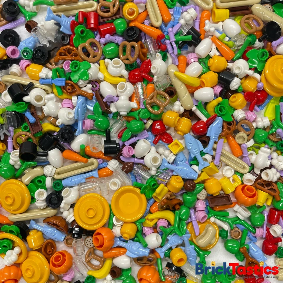 LEGO - x30 Food Accessory Pack - High Quality Used LEGO® - Lucky Dip Packs! - Image 4 of 4