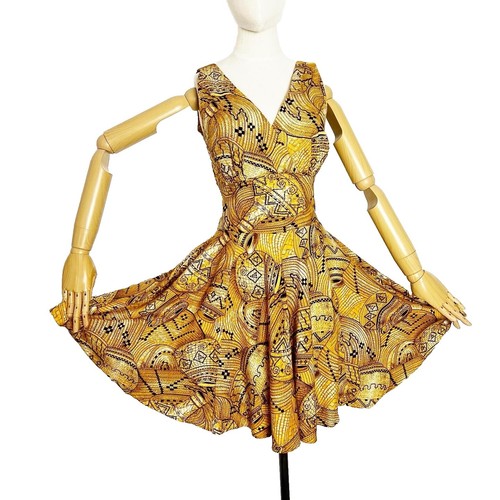 roxy golden lights strappy dress Unique Vintage Black Criss Cross Halter Rita Flare Dress