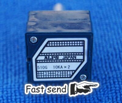 Componente Audio ALPS Potenziometro Doppio ALPS RK27 Originale, 10K, Con Motore - Nuovissimo, Made In Japan Controllo Volume Bilanciato Con Motore - Foto 3