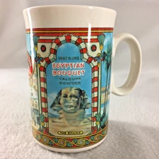 Watkins Egyptian Talc Ceramic Coffee Mug Heritage Collection 1992