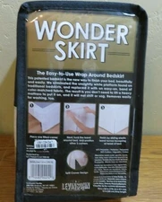 WONDER SKIRT BEDSKRT California King 15 inch Drop IVORY