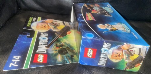 BNIB LEGO DIMENSIONS BACK TO THE FUTURE FUN PACK AGE 7-14 FACTORY SEALED - Picture 5 of 6