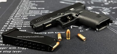 精巧1/2ミニチュア Glock17 楽天市場】【メタル製】ミニチュア グロック17 キーホルダー