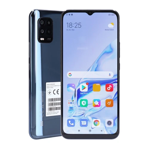 Xiaomi Mi 10 Lite 5G 128GB Dual-Sim Cosmic Grey Android Smartphone wie neu