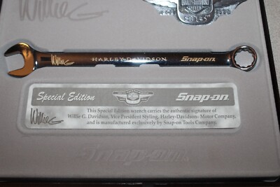 Snap-On HARLEY DAVIDSON WILLIE G 95TH Anniversary Wrench Metal  
