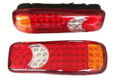46 LED taillights caravan motorhome for Pegasus craft Fendt Adriatic 2x 12V