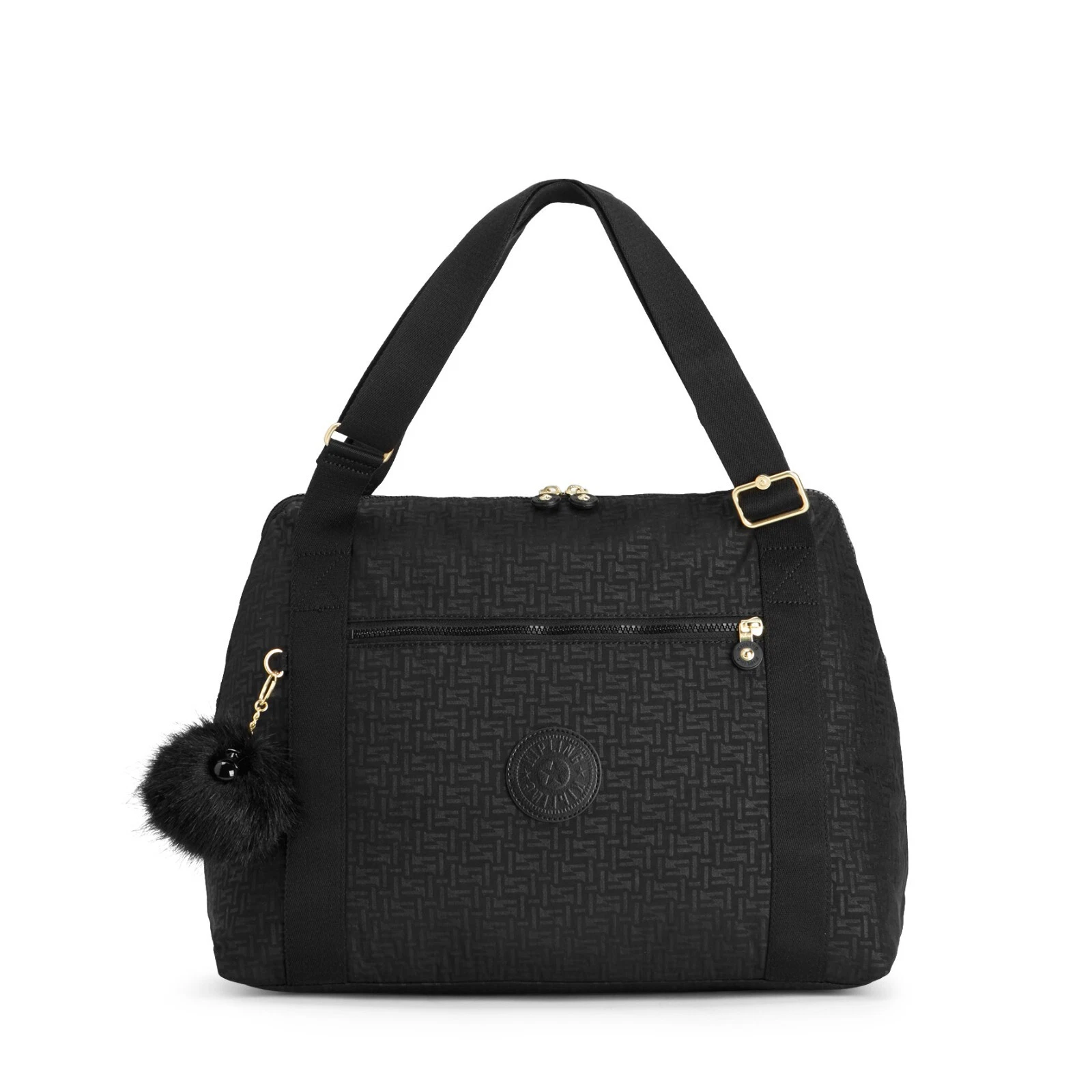 Kipling LITTLE PUMPKIN | Baby bag with Changing Mat - Black Pylon Emb RRP £124