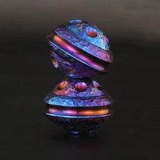 Hot Titanium Lanyard Knife Bead Necklace Pendant Paracord Bracelet Charm DIY