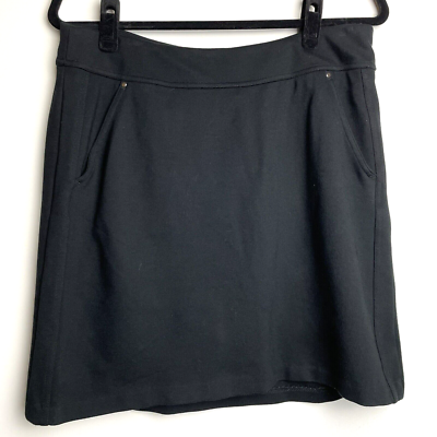 Women's Gym Shark Black Skirt Skort Golf Shorts Pockets Tennis