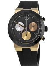 Movado Bold Fusion 42 mm Black Ion-Plated Stainless Steel Case  