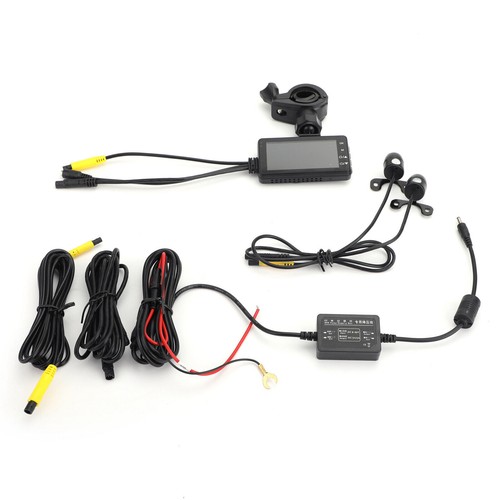3" 140° Waterproof Dual Action Camera Video Recorder DVR for Motorcycle IP68 E2 - 第 11/11 張圖片