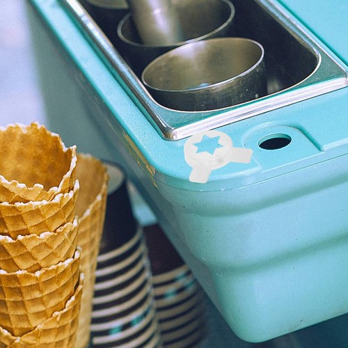 Ice Cream Machine Accessories Plastic Parts Soft Serve Modeling Caps - Picture 11 of 12